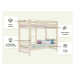 Tartak Meble Dřevěná patrová postel ATLAS pro děti 90x200 cm Zvolte barvu: Bílá, Zvolte šuplík: 