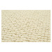 Avanti Metrážový koberec Alfawool 86 bílý - Kruh s obšitím cm