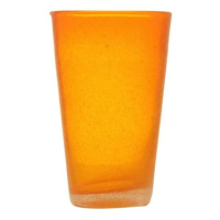 Sklenice na drink skleněná MEMENTO sv.oranžová 13,8cm