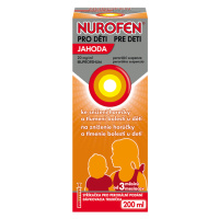 Nurofen pro děti 20 mg/ml jahoda suspenze 200 ml