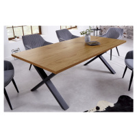 LuxD Designový jídelní stůl Giuliana X 180 cm dub