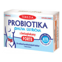 TEREZIA Probiotika+Hl.ústř.s betagluk.FORTE cps.10