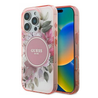 Guess pouzdro pro iPhone 16 Pro 6.3 růžové