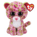 TY BEANIE BOOS Lainey růžový leopard 24cm