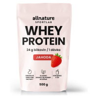 Allnature Sportlab Whey Protein Jahoda 500 g