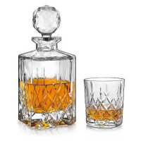 Crystal Bohemia Brixton line whisky set (1+6)