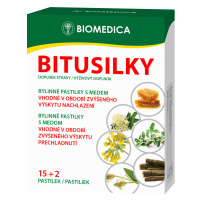 Bitusilky bylinné pastilky s medem 15+2