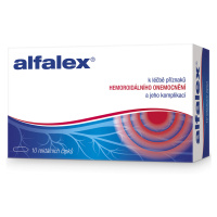 ALFALEX Rektální čípek 10 x 2,5g