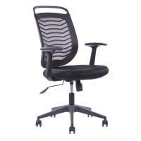 Kancelářská otočná židle Sego JELL — více barev Černá