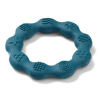 BABYONO - Kousátko silikonové Kroužek modré