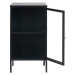Furniria Designová vitrína Joey 45 cm černá