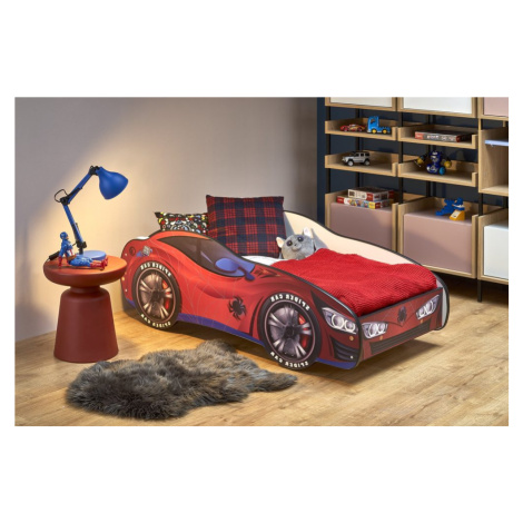 Halmar Halmar Dětská postel Spidercar, červená