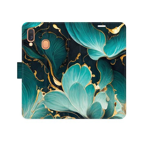 iSaprio flip pouzdro Blue Flowers 02 pro Samsung Galaxy A40