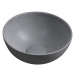 SAPHO MINOR betonové umývátko na desku, Ø 26cm, šedá MR26017