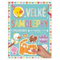 Velké samolepky a omalovánky pro malé ruce Mláďata