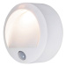 LED Venkovní světlo Rabalux, 3000K, 50lm, senzor, bílá