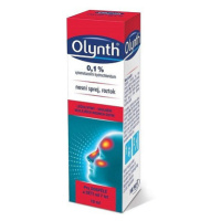Olynth 1 mg/ml nosní sprej, roztok pro léčbu rýmy u dospělých a dětí od 7 let 10 ml