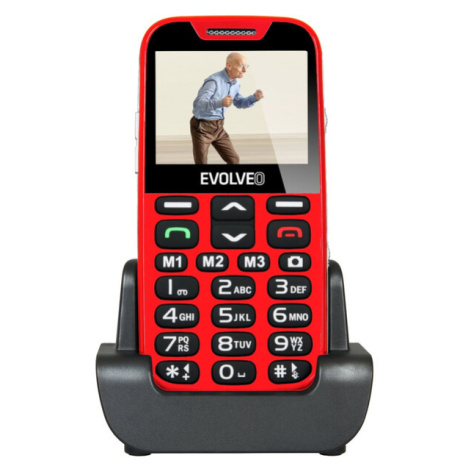 EVOLVEO EasyPhone XD Červená