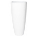 Květináč Dax, barva lesklá bílá, více velikostí - PotteryPots Velikost: L - v. 80 cm, ⌀ 37 cm