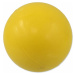 Hračka Dog Fantasy míč tvrdá žlutá 7cm