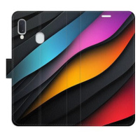 iSaprio Flip pouzdro Color Waves pro Samsung Galaxy A20e