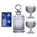 Onte Crystal Bohemia Crystal ručně broušený set na rum, brandy a whisky 500pk 1+2