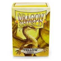 Obaly na karty Dragon Shield Protector - Classic Yellow - 100 ks