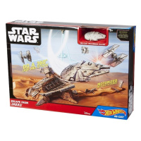 Hot wheels sw millenium falcon - síla se probouzí, mattel cgn32