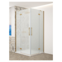 GELCO TRINITY GOLD obdélníkový kout 900x1000 rohový vstup, matné sklo, GT2290-10M-G GT2290-10M-G