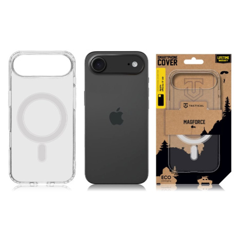 Zadní silikonový kryt Tactical MagForce pro Apple iPhone Air, transparentní