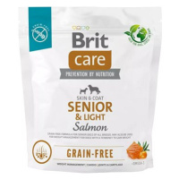 Brit Care Dog Grain-free s lososem Senior & Light 1 kg