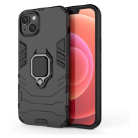 Pouzdro Ring Armor pro iPhone 14 pancéřové pouzdro magnetický držák kroužek černý