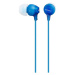 SONY stereo sluchátka MDR-EX15LP, modrá