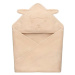 Lionelo Muslin Hooded Towel Beige Sand