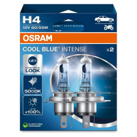 OSRAM H4 12V 60/55W P43t Cool Blue INTENSE NextGen. 5000K +100% Duo 2ks 64193CBN-2HB