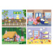 Puzzle Peppa Pig Multi 4 Junior Educa 20-40-60-80 dílků od 4 let