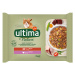 Ultima Cat Nature 4 x 85 g - hovězí a krocan