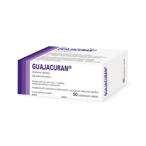 GUAJACURAN POR 200MG TBL OBD 50 Zentiva