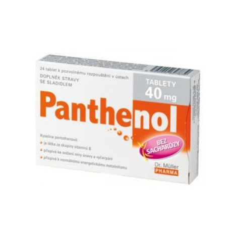 Dr.Muller Dr.Müller Panthenol tablety 40mg 24 tablet