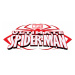 Mondo dětská otočná koloběžka Twist & Roll Ultimate Spiderman 18395 modro-červená
