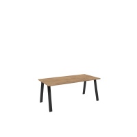 Jídelní stůl Kleo Barva korpusu: Dub - lancelot, Rozměr: 185 x 90 cm