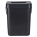 Černý závěsný odpadkový koš Wenko Black Outdoor Kitchen Tago, 5 l