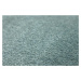 Lano - koberce a trávy Neušpinitelný metrážový koberec Nano Smart 661 tyrkysový - Kruh s obšitím