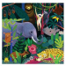 Mudpuppy Svítící puzzle - Džungle (500 dílků)