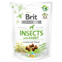 Pochoutka Brit Care Dog Crunchy Cracker Insocts, králík s fenyklem 200g
