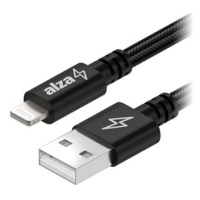 AlzaPower AluCore USB-A to Lightning MFi (C189) 2m černý
