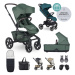 EASYWALKER Kočárek kombinovaný Jimmey Pine Green XXL RWS + Jackey XL Teal Green