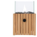 Plynová lucerna Cosiscoop Timber čtvercový - teak HM5801300