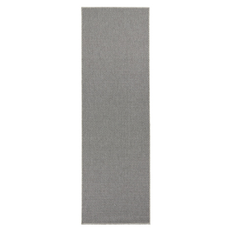 BT Carpet - Hanse Home koberce Běhoun Nature 104275 Silver – na ven i na doma - 80x350 cm