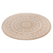 Hanse Home Collection koberce Kusový koberec Celebration 105505 Valencia Ivory kruh - 140x140 (p